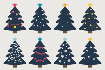 Cute Holiday Tree Clipart