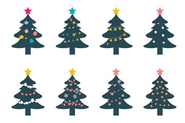 Cute Holiday Tree Clipart