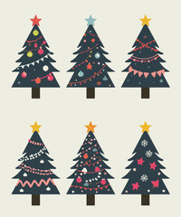 Cute Holiday Tree Clipart