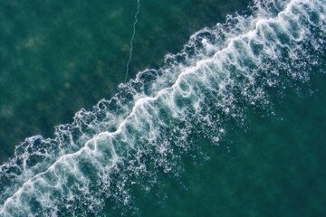 Cycles of life and continuity, expressed through natural elements and gentle transitions. Abstract, flowing waves of clear, calm water with subtle blue and aqua hues. Gentle ripples and soft, organic