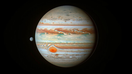 Planet earth with space