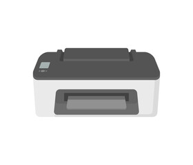 プリンター,フラットイラスト
