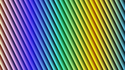 Diagonal Pastel Rainbow Stripes Gradient Background Abstract Pattern image photo