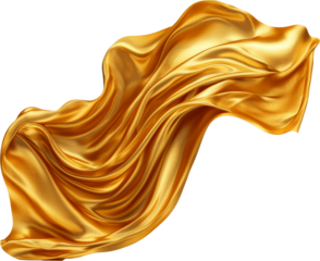 golden silk fabric 