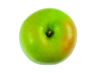 green apple isolated on white background