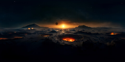 Alien series v44 8K VR 360 Equirectangular Spherical Panorama