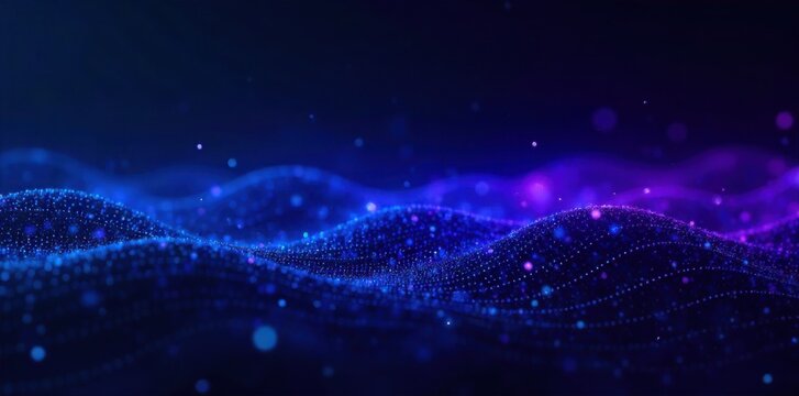 Abstract digital background for email template design, representing connectivity and data flow, with subtle color gradients. An abstract digital background with flowing lines and subtle color