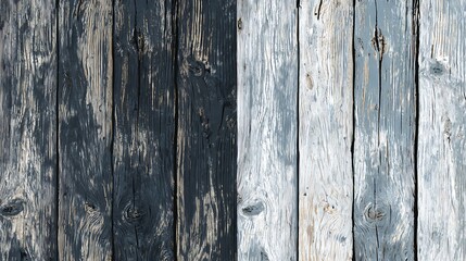 Fototapeta premium Gradient Wood Texture Background: Slate Gray to Dusty White