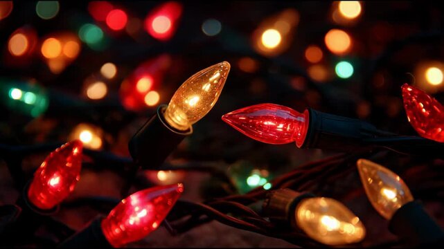 Colorful Holiday Lights with Warm Glow and Bokeh Effect

🔑 Keyword SEO (40 total, kombinasi 1 kata dan 2 kata, urutan berdasarkan kekuatan):
holiday lights, colorful bulbs, festive glow, bokeh effect