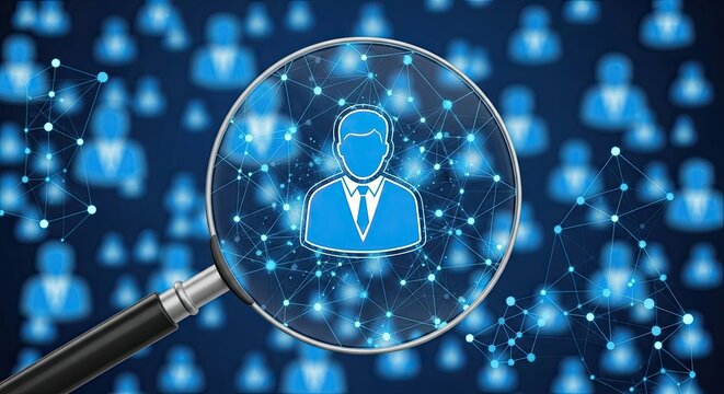 Analyzing Human Resources With Advanced Technology and Network Connections