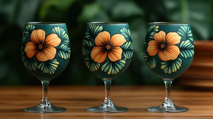 Glass straw Bamboo tumbler Hosting core cover Print on demand product