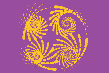 Abstract minimal lines and circle  gradient geometric background. Dynamic colorful gradient shapes for banner,poster, wallpaper, covering and digital creative design