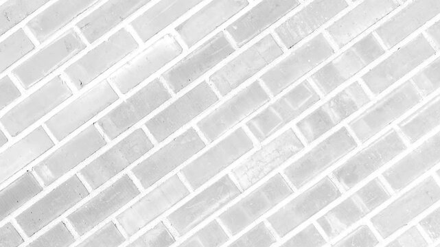 Diagonal White Brick Wall Texture Background.Clean diagonal white brick wall texture background. Abstract urban stone pattern suitable for modern architecture designs, and industrial style backdrops