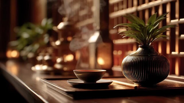 Tranquil Artistic Conception of Tang Style Tea Rhyme