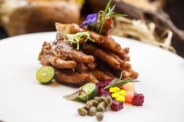 Sichuan-style chicken feet