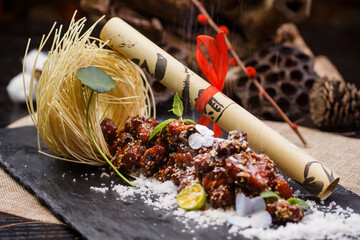 Cantonese Honey Glazed Char Siu Spare Ribs