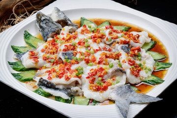 Golden Sauce Jumping Fish