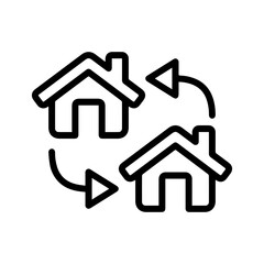 House Exchange Icon