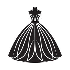 Ultra Spherical Ball Gown High Fashion Silhouette