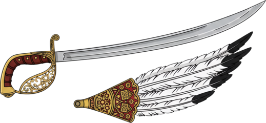 Polish Szabla and Wing Accent