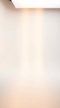 Clean minimalist empty studio background with a curved cyclorama wall and subtle lighting shifts creating a bright infinite white space lighting, corporate, empty