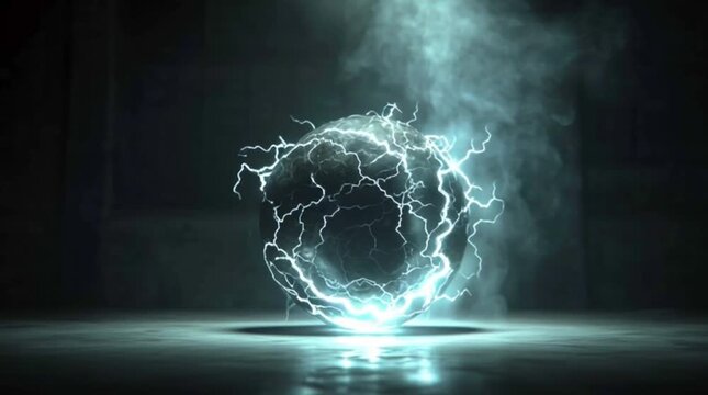 Electric Sphere Lightning volts High Energy Plasma Core