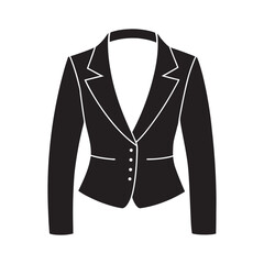 Fashion Forward Mini Tailored Blazer Silhouette