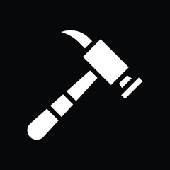 Hammer Tool Icon for Construction and Carpentry