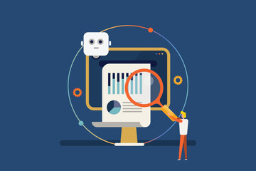 Corporate data engineer advancing enterprise data analytics through AI driven insights, magnifying analytical view and marketing forecast .