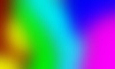 Vibrant Rainbow Color Gradient Abstract Background
