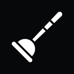 Plunger Tool Icon for Cleaning and Maintenance