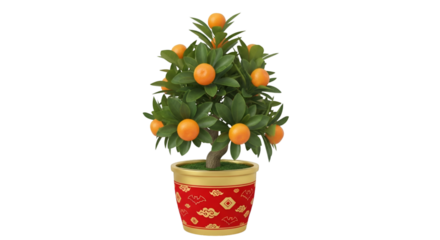Bring good fortune with a vibrant mandarin orange tree, perfect for Lunar New Year celebrations and adding a touch of prosperity to any space
