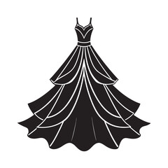 Layered Loose Trapeze Dress Relaxed Silhouette