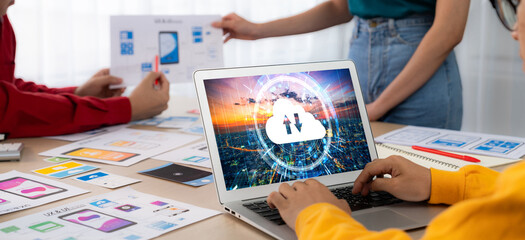 Cloud computing software for brisk remote work and personal data storage