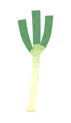 長ねぎのイラスト