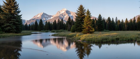 reflection in the lake