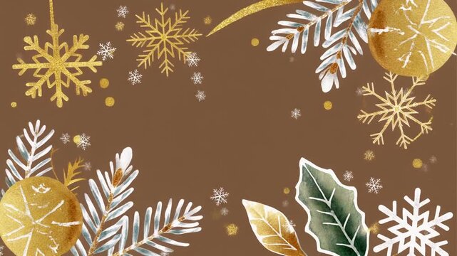 Warm Winter Holiday Illustration