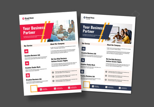 Corporate Business Flyer Layout