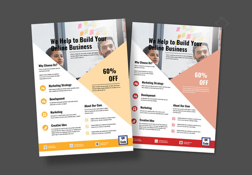 Corporate Flyer Template Layout