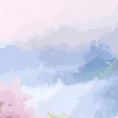 Obraz premium Various oil paintings, flowers, roses, peonies, chrysanthemums, landscapes, morning glories, birds, misty clouds, fairyland, fish