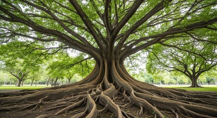 Obraz premium roots of a tree