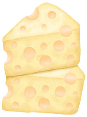 Cheese Lover cheese snack hand painted graphic