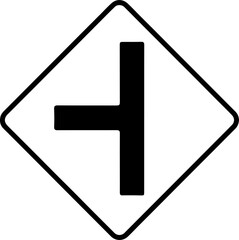 side road sign