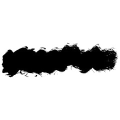 hand drawn brush strokes on texture black background for design use