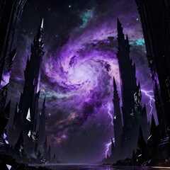 The Violet Spiral Beyond Reality