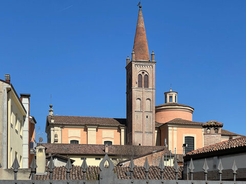 Church Santa Maria Maggiore di Pieve di Cento, Bologna. Italy