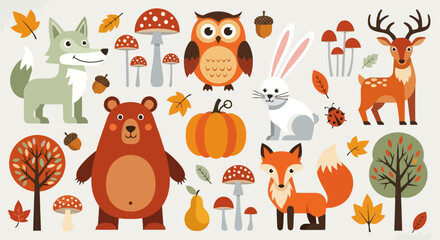 seamless pattern with animals