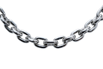 Obraz premium Industrial chain link close-up studio setting high-quality image metal environment macro view strength concept