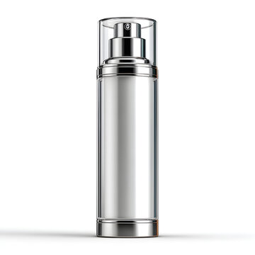 Cosmetic pump bottle close