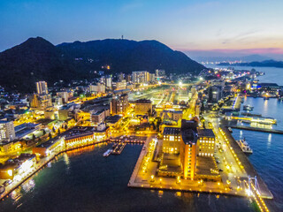 Obraz premium 【福岡県】北九州市・門司の街並み
